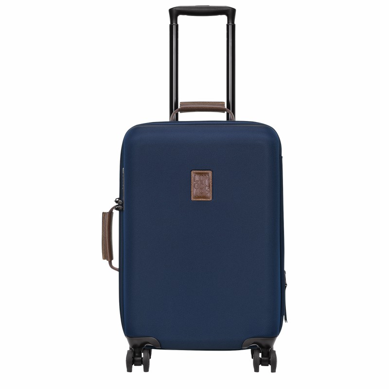 Longchamp Boxford S Suitcase - Recycled canvas Blue USA | 24017080127-