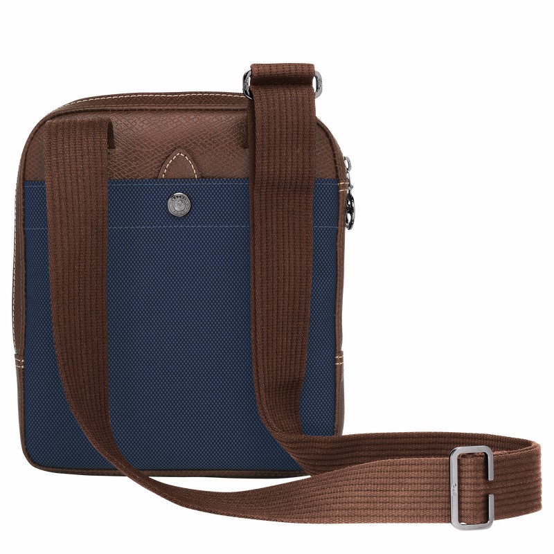 Longchamp Boxford XS Crossbody bag - Recycled canvas Blue USA | L1712080127-