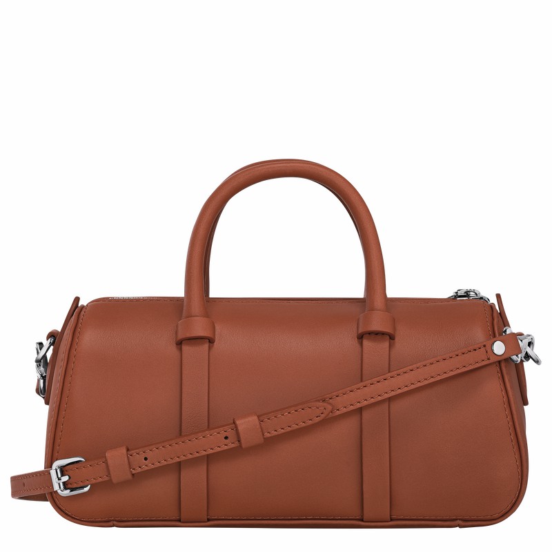 Longchamp Daylong S Handbag - Leather Bag Brown | 10270HFK504