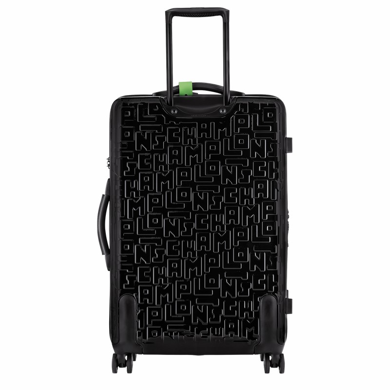 Longchamp LGP Travel L Suitcase - Polycarbonate Black USA | 24025423001-