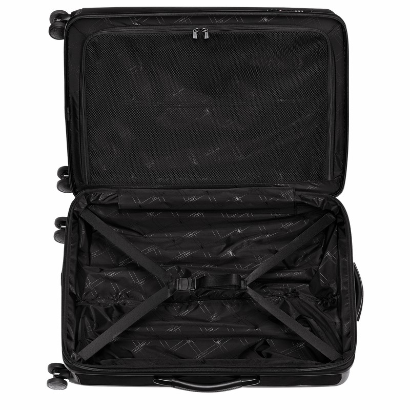 Longchamp LGP Travel L Suitcase - Polycarbonate Black USA | 24025423001-