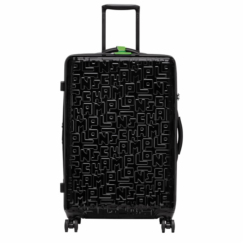 Longchamp LGP Travel L Suitcase - Polycarbonate Black USA | 24025423001-