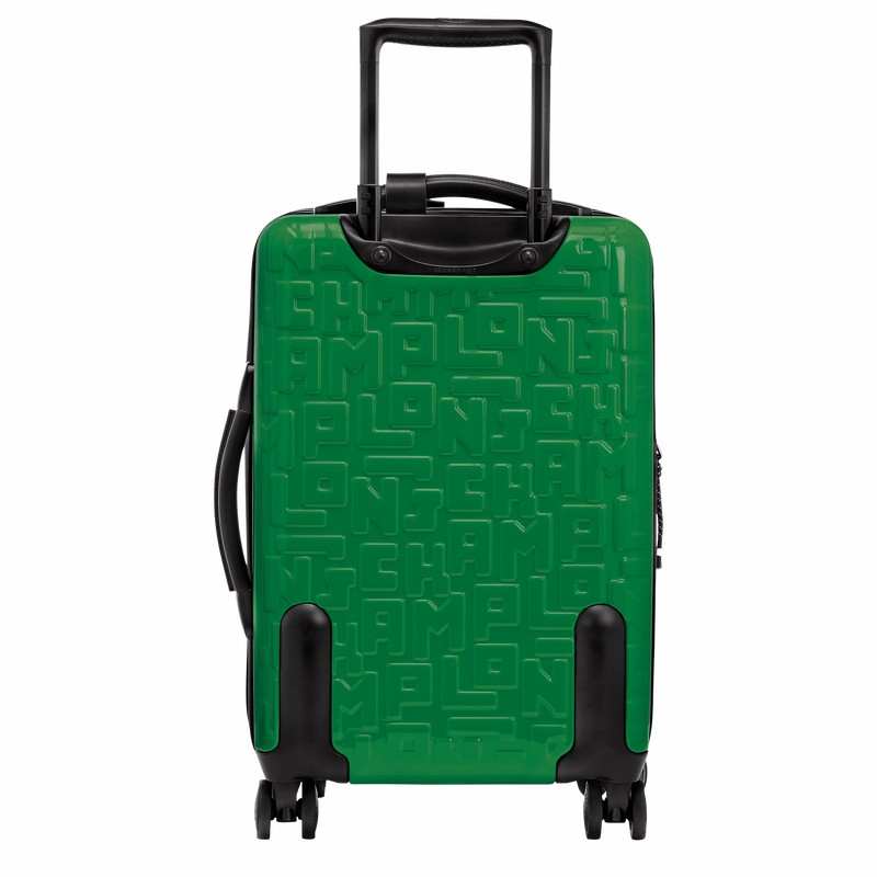 Longchamp LGP Travel M Suitcase - Polycarbonate Green USA | 24024423129-