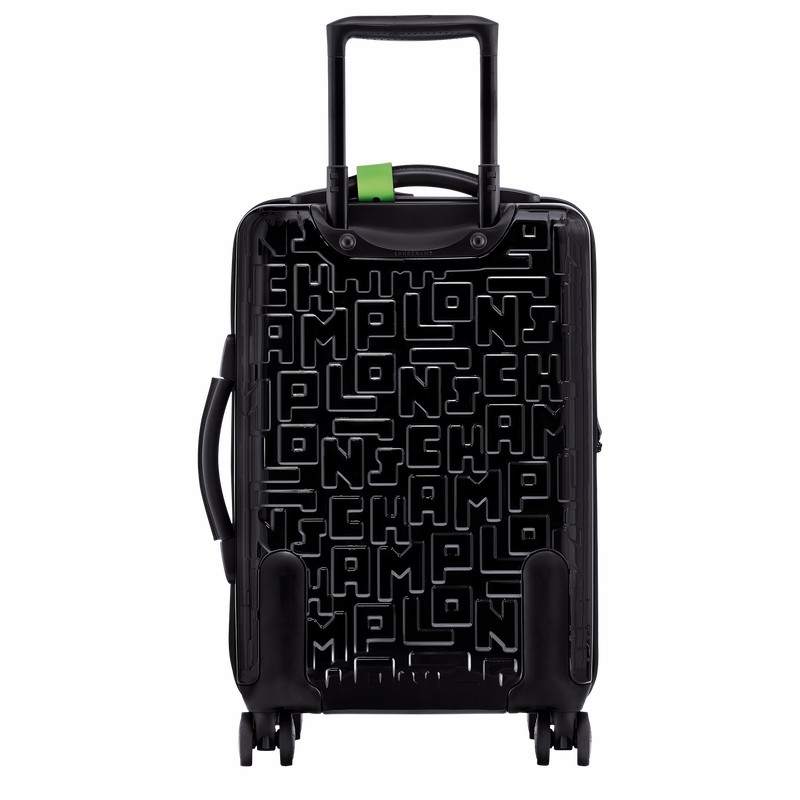 Longchamp LGP Travel M Suitcase - Polycarbonate Black USA | 24024423001-