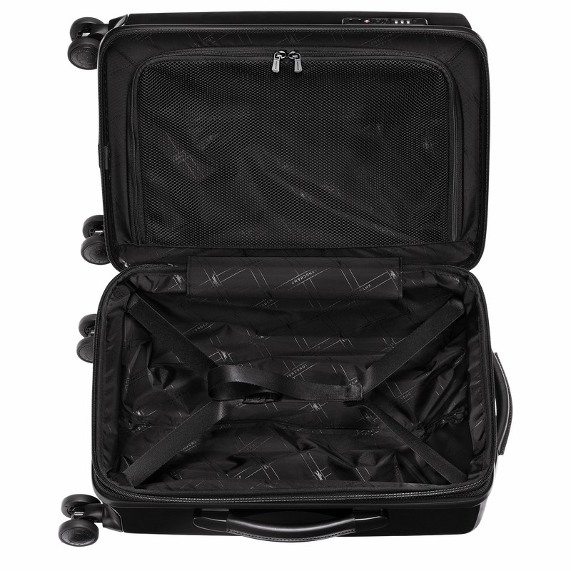 Longchamp LGP Travel M Suitcase - Polycarbonate Black USA | 24024423001-