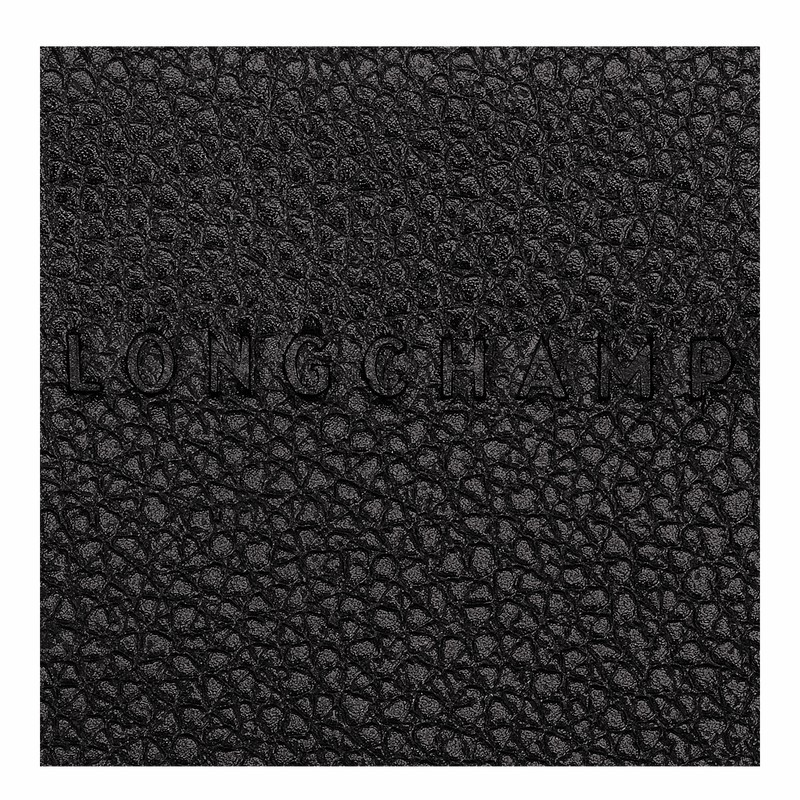 Longchamp Le FOULONNÉ Card holder - Leather Black USA | 30036021001-