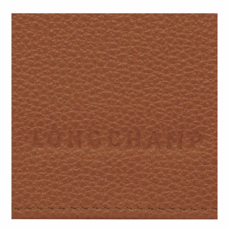 Longchamp Le FOULONNÉ Continental wallet - Leather Caramel USA | L3044021121