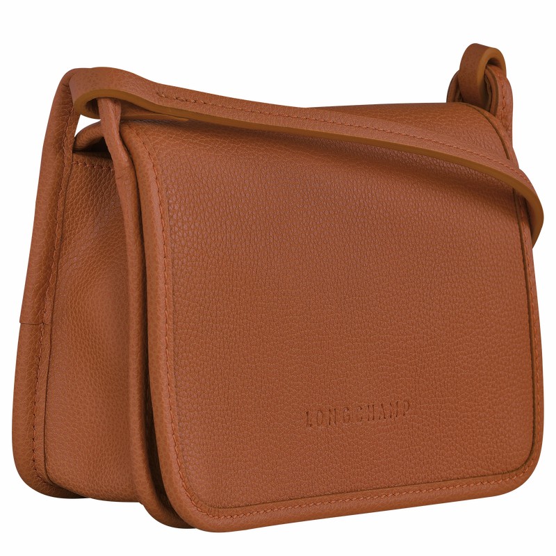 Longchamp Le FOULONNÉ XS Clutch - Leather Caramel USA | 10133021121