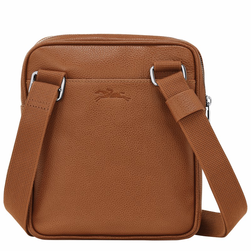 Longchamp Le FOULONNÉ XS Crossbody bag - Leather Caramel USA | L1712021F72