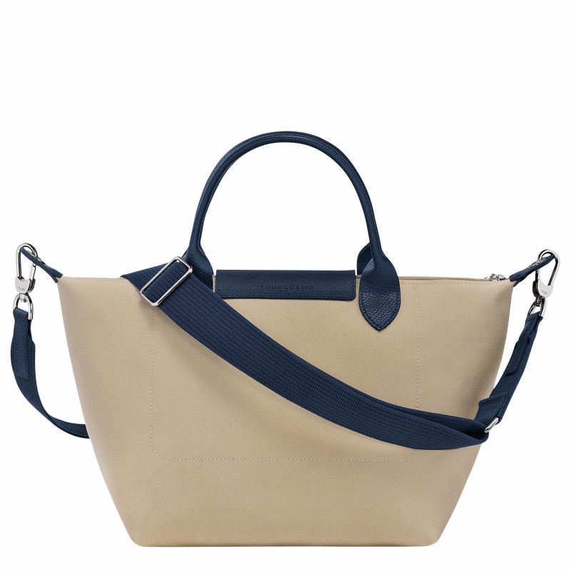 Longchamp Le Pliage Collection S Handbag - Canvas Beige USA | L1512HFG005