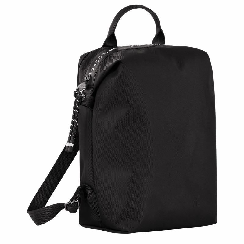 Longchamp Le Pliage Energy L Backpack - Recycled canvas Black USA | 10166HSR001