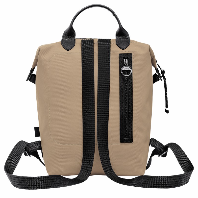 Longchamp Le Pliage Energy L Backpack - Recycled canvas Grey USA | 10166HSR299