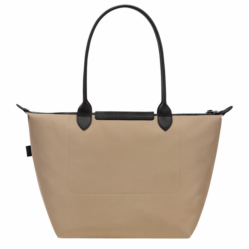 Longchamp Le Pliage Energy L Tote bag - Recycled canvas Grey USA | L1899HSR299