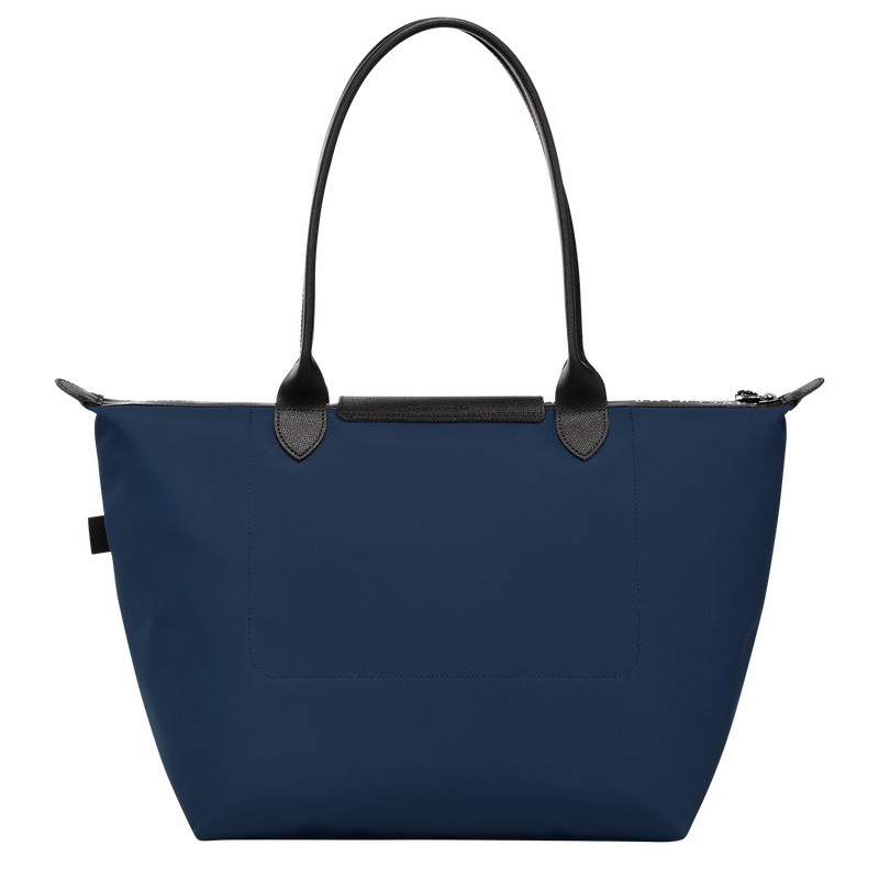 Longchamp Le Pliage Energy L Tote bag - Recycled canvas Navy USA | L1899HSR006