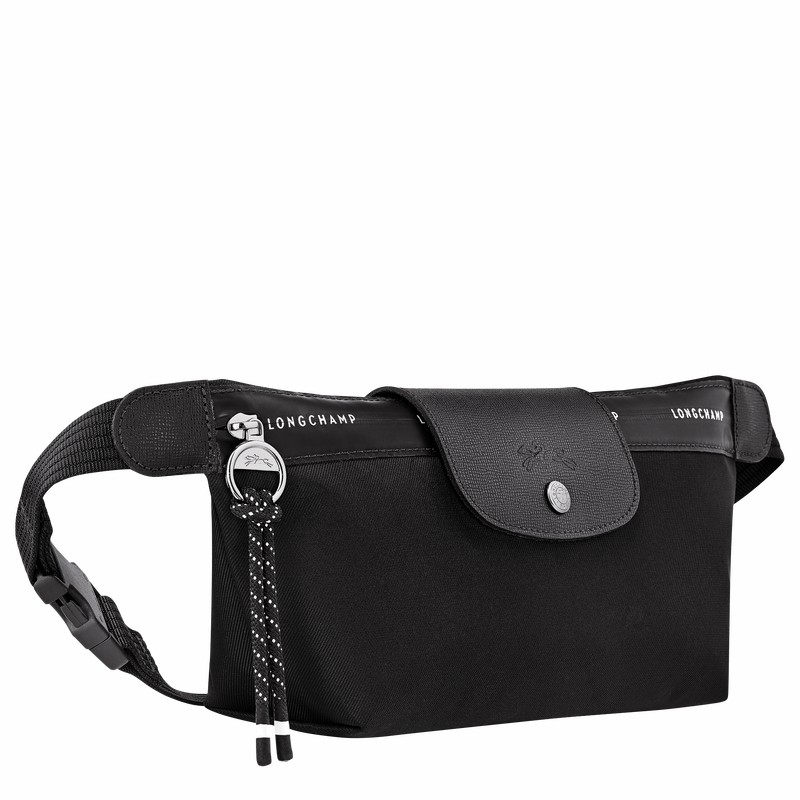 Longchamp Le Pliage Energy M Belt bag - Canvas Black USA | 10256HSR001-