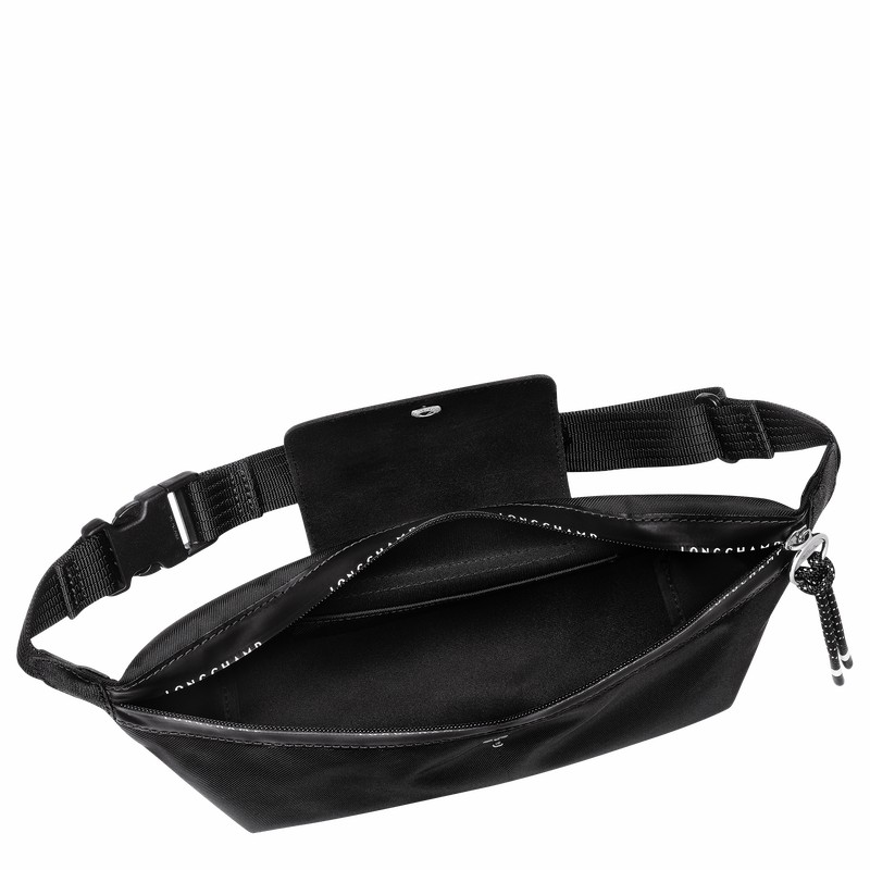 Longchamp Le Pliage Energy M Belt bag - Canvas Black USA | 10256HSR001-