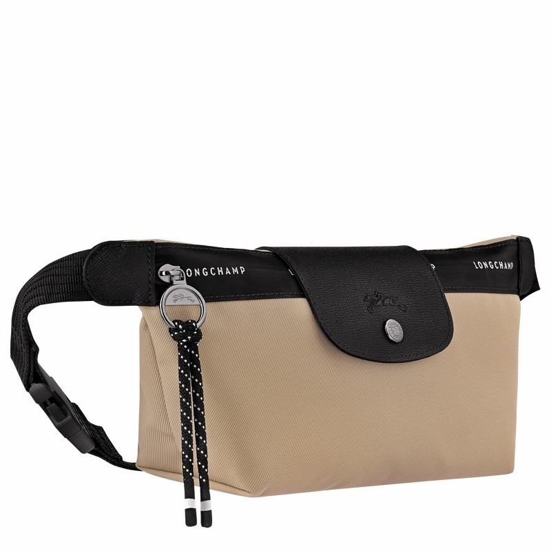 Longchamp Le Pliage Energy M Belt bag - Canvas Grey USA | 10256HSR299