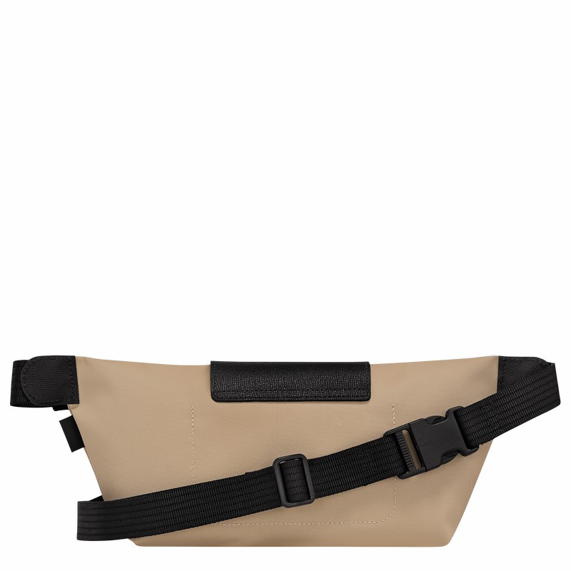 Longchamp Le Pliage Energy M Belt bag - Canvas Grey USA | 10256HSR299