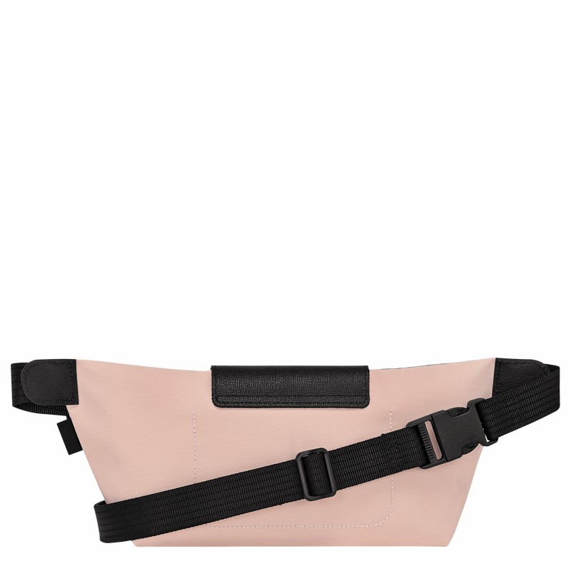 Longchamp Le Pliage Energy M Belt bag - Canvas Beige USA | 10256HSR542