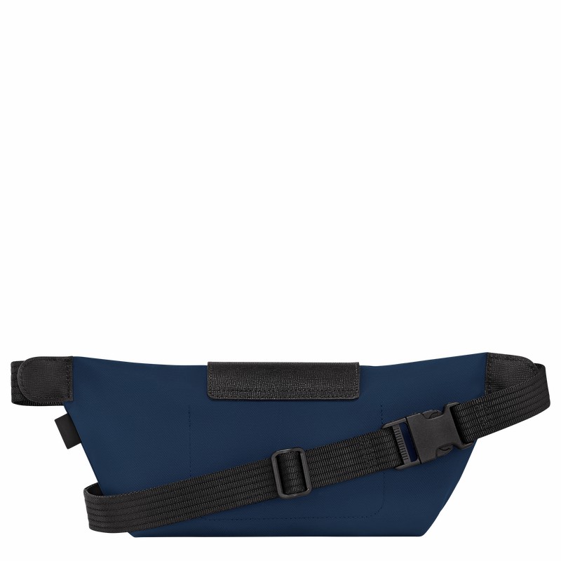 Longchamp Le Pliage Energy M Belt bag - Canvas Navy USA | 10256HSR006