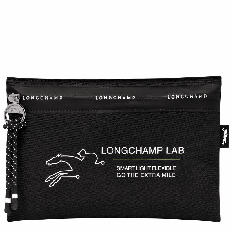 Longchamp Le Pliage Energy Pouch - Canvas Black USA | 34136HSR001-