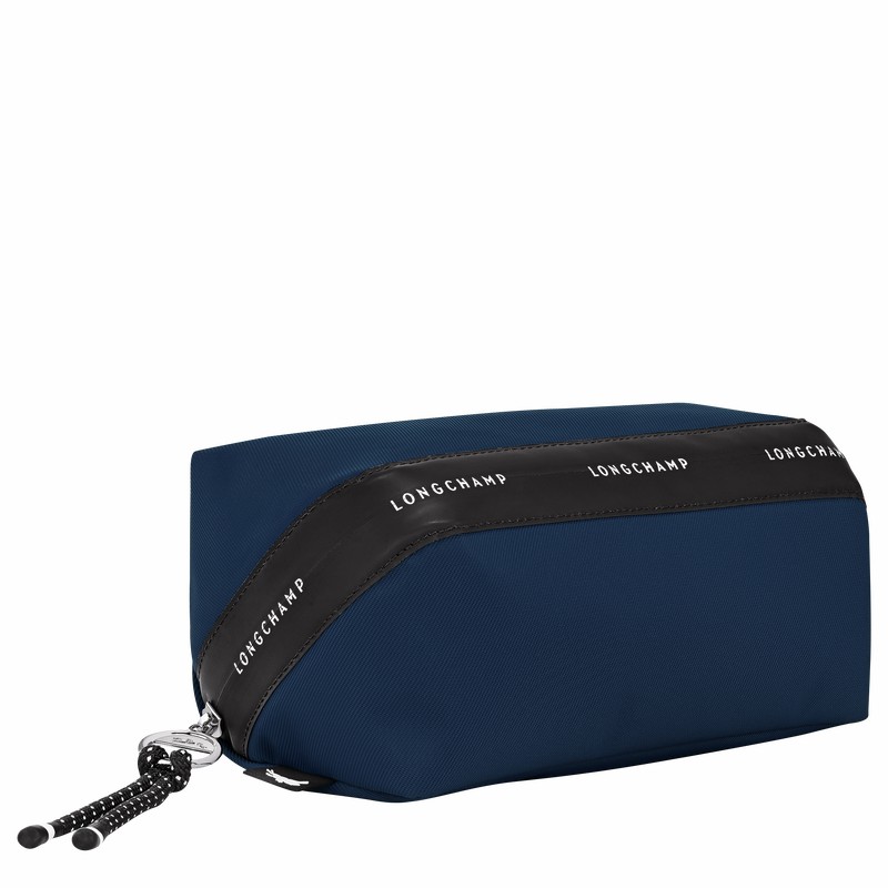 Longchamp Le Pliage Energy Pouch - Canvas Navy USA | 30042HSR006