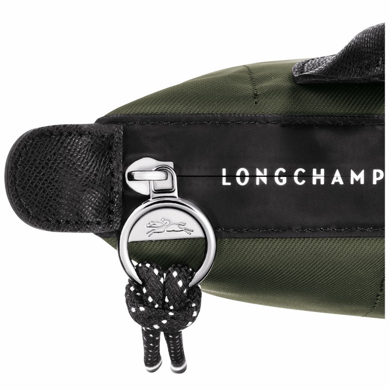 Longchamp Le Pliage Energy Pouch - Recycled canvas Khaki USA | 30030HSR892-