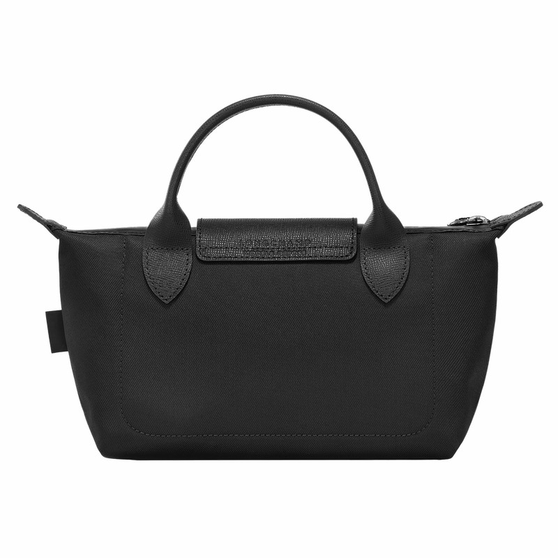 Longchamp Le Pliage Energy Pouch - Recycled canvas Black USA | 30030HSR001