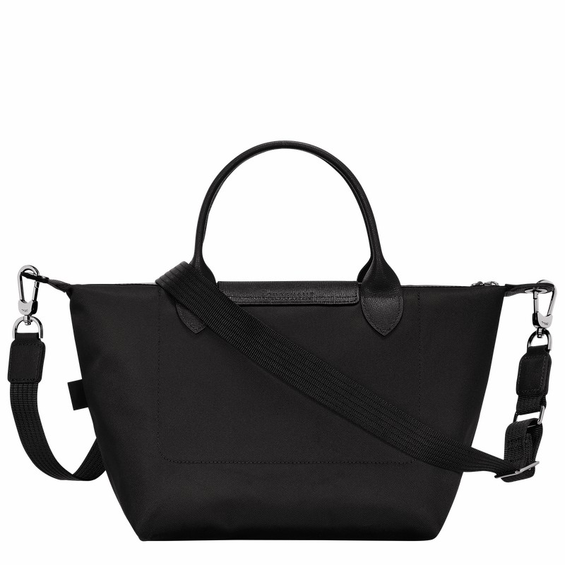 Longchamp Le Pliage Energy S Handbag - Recycled canvas Black USA | L1512HSR001