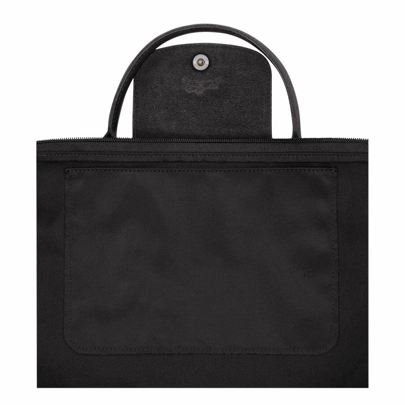 Longchamp Le Pliage Energy S Handbag - Recycled canvas Black USA | L1512HSR001