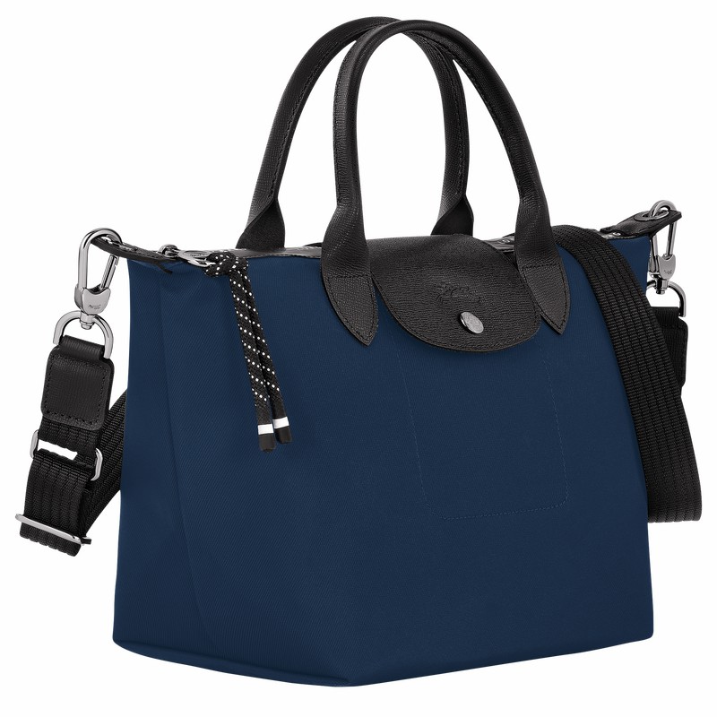 Longchamp Le Pliage Energy S Handbag - Recycled canvas Navy USA | L1512HSR006