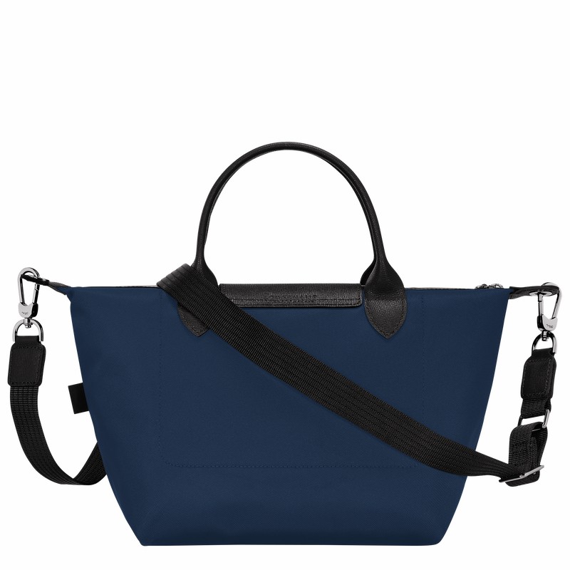 Longchamp Le Pliage Energy S Handbag - Recycled canvas Navy USA | L1512HSR006