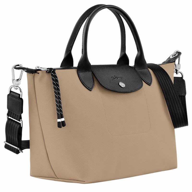 Longchamp Le Pliage Energy S Handbag - Recycled canvas Grey USA | L1512HSR299-