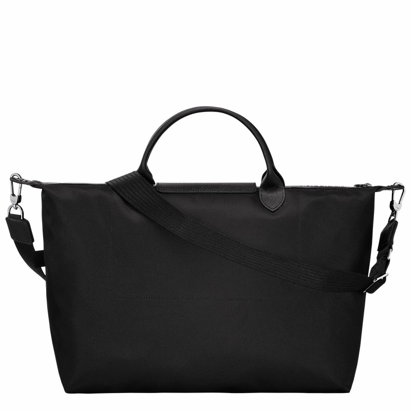 Longchamp Le Pliage Energy XL Handbag - Recycled canvas Black USA | L1630HSR001