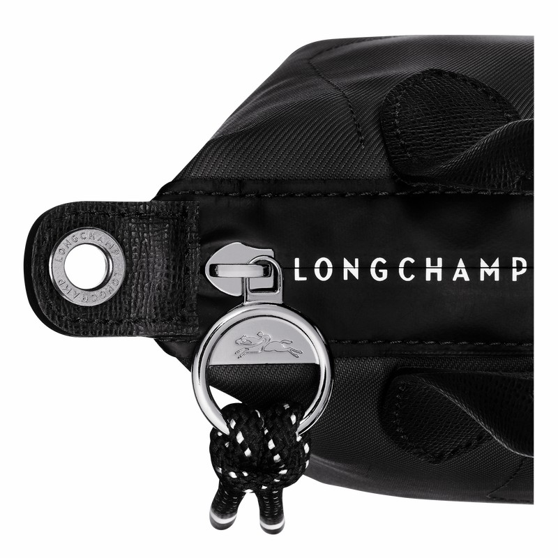 Longchamp Le Pliage Energy XS Handbag - Recycled canvas Black USA | L1500HSR001