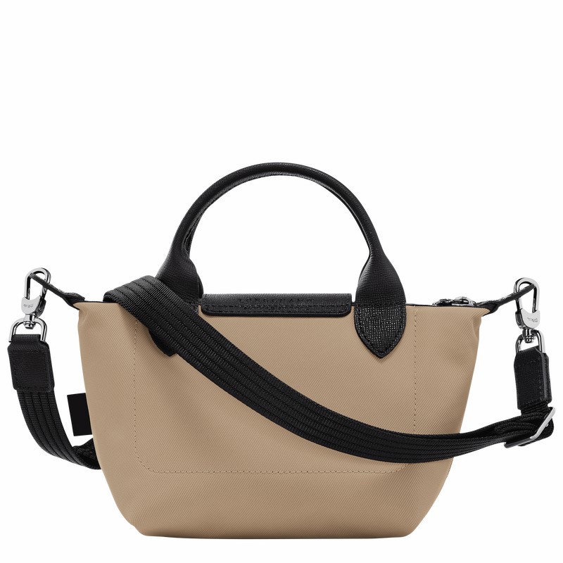 Longchamp Le Pliage Energy XS Handbag - Recycled canvas Grey USA | L1500HSR299