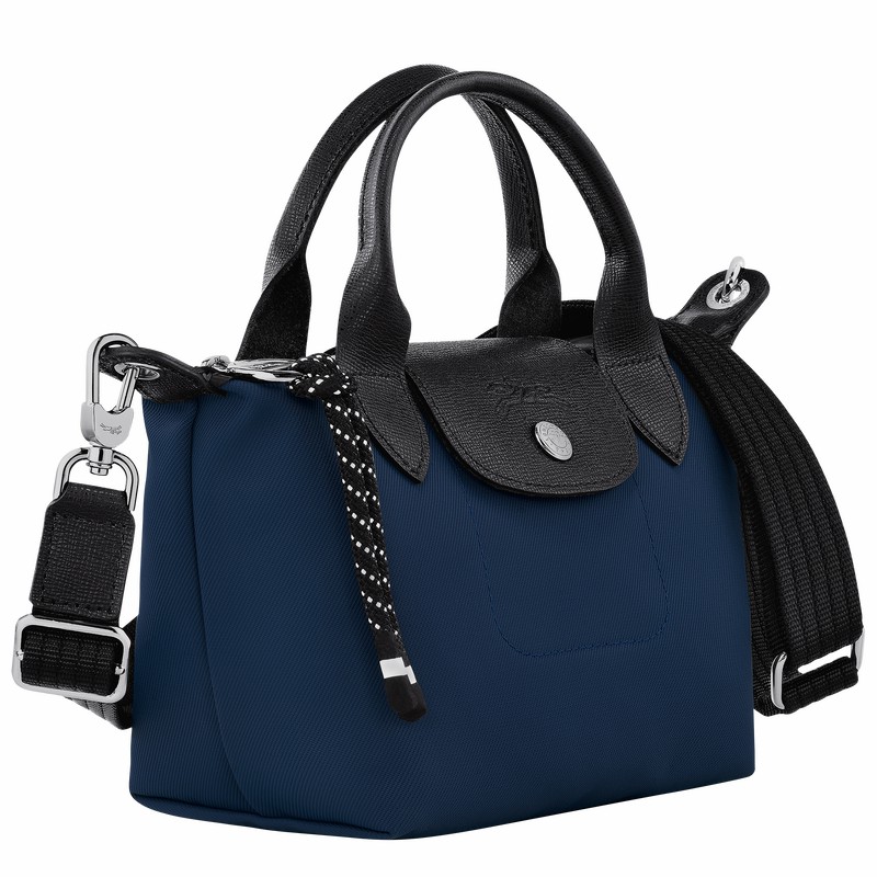 Longchamp Le Pliage Energy XS Handbag - Recycled canvas Navy USA | L1500HSR006-