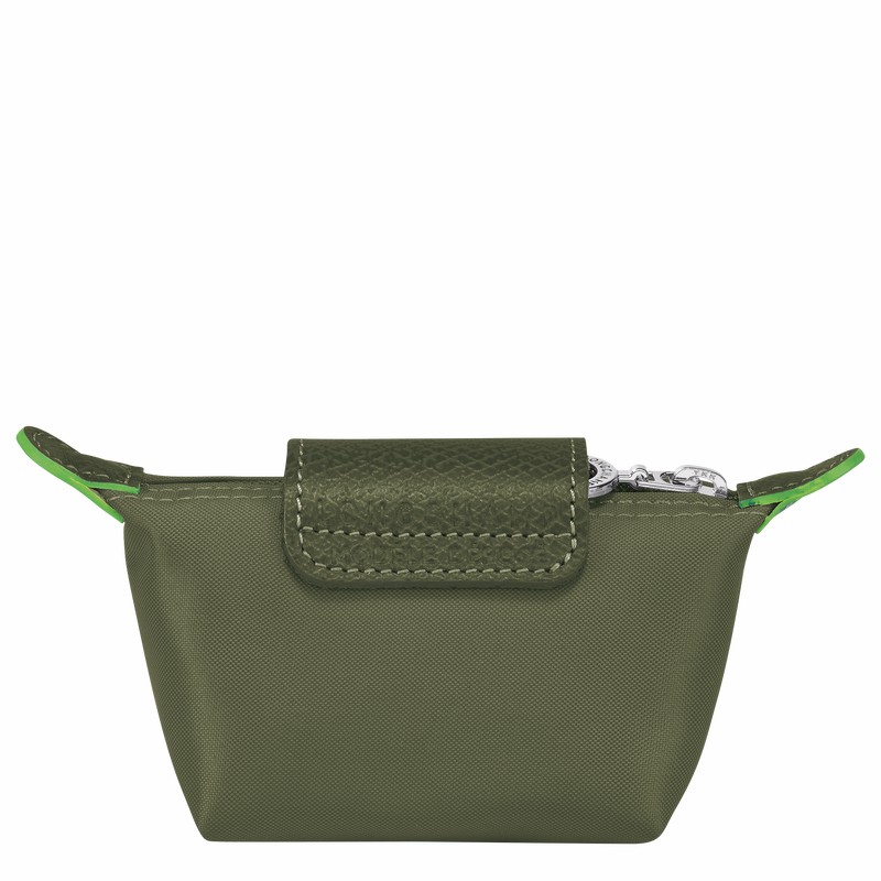 Longchamp Le Pliage Green Coin purse - Recycled canvas Green USA | 30016919479-