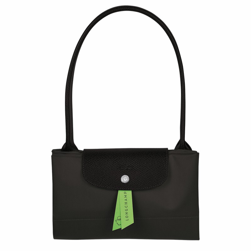 Longchamp Le Pliage Green L Tote bag - Recycled canvas Black USA | L1899919001