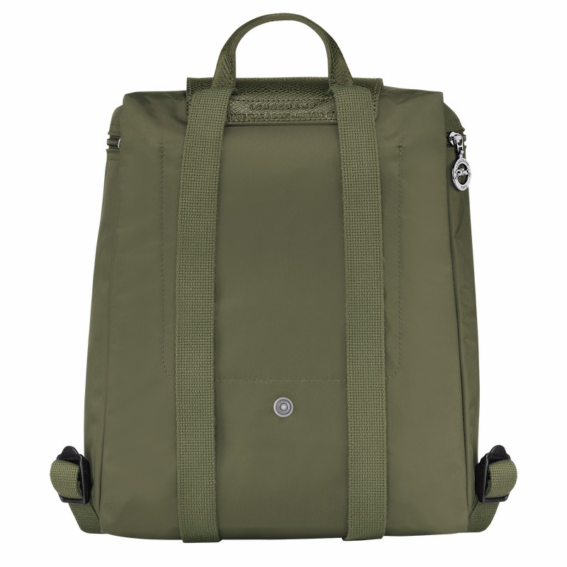 Longchamp Le Pliage Green M Backpack - Recycled canvas Green USA | L1699919479-