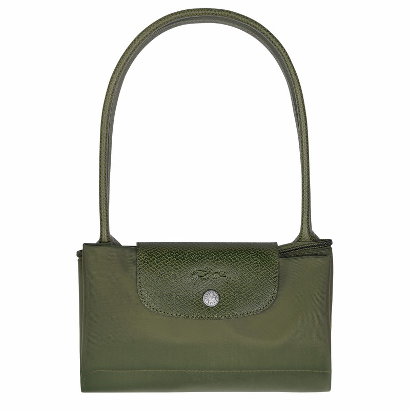 Longchamp Le Pliage Green M Tote bag - Recycled canvas Green USA | L2605919479