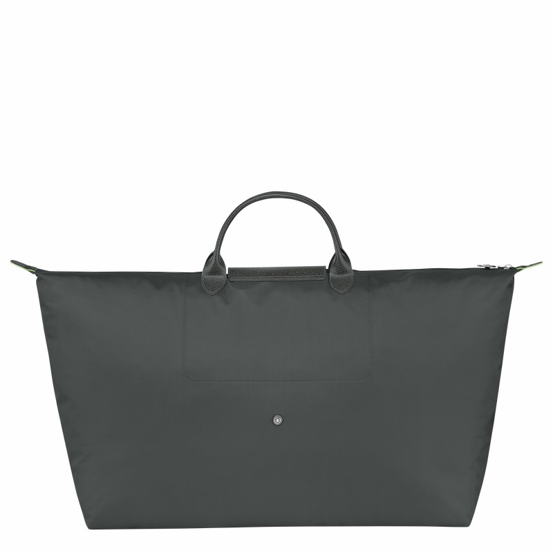 Longchamp Le Pliage Green M Travel bag - Recycled canvas Deep Grey USA | L1625919P66-