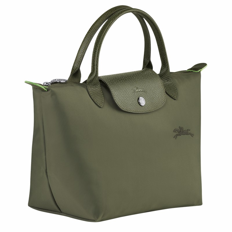 Longchamp Le Pliage Green S Handbag - Recycled canvas Green USA | L1621919479