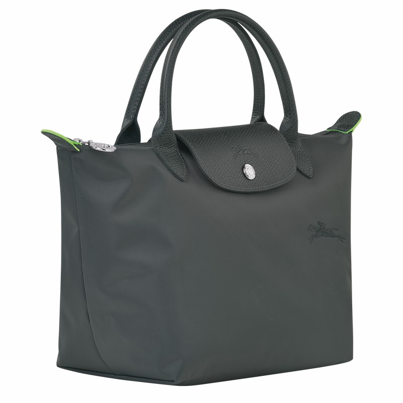 Longchamp Le Pliage Green S Handbag - Recycled canvas Deep Grey USA | L1621919P66