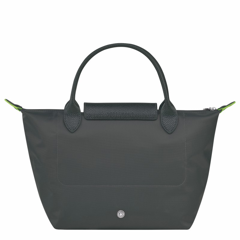 Longchamp Le Pliage Green S Handbag - Recycled canvas Deep Grey USA | L1621919P66