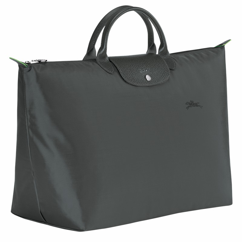 Longchamp Le Pliage Green S Travel bag - Recycled canvas Deep Grey USA | L1624919P66-