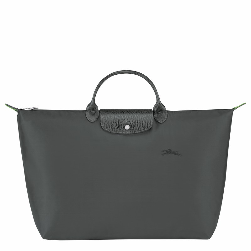 Longchamp Le Pliage Green S Travel bag - Recycled canvas Deep Grey USA | L1624919P66-