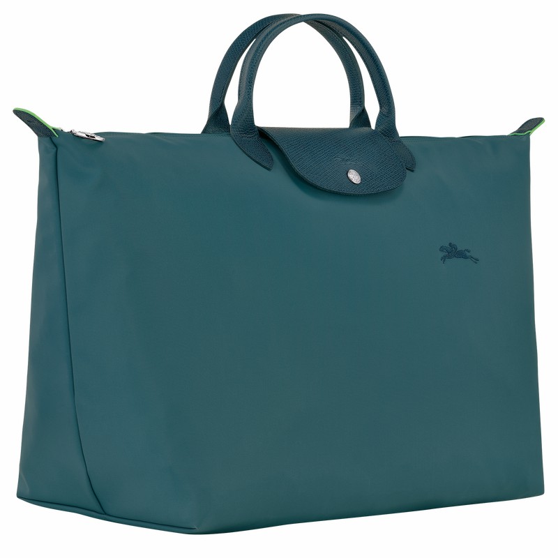 Longchamp Le Pliage Green S Travel bag - Recycled canvas Peacock USA | L1624919P89-