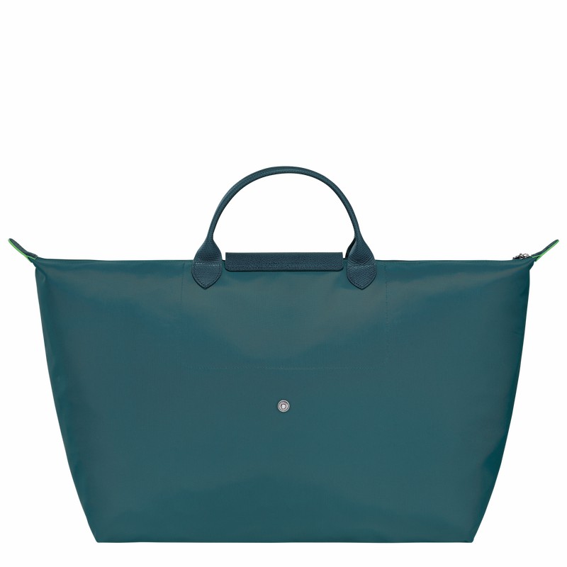 Longchamp Le Pliage Green S Travel bag - Recycled canvas Peacock USA | L1624919P89-