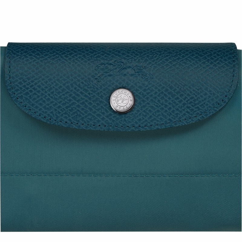 Longchamp Le Pliage Green S Travel bag - Recycled canvas Peacock USA | L1624919P89-